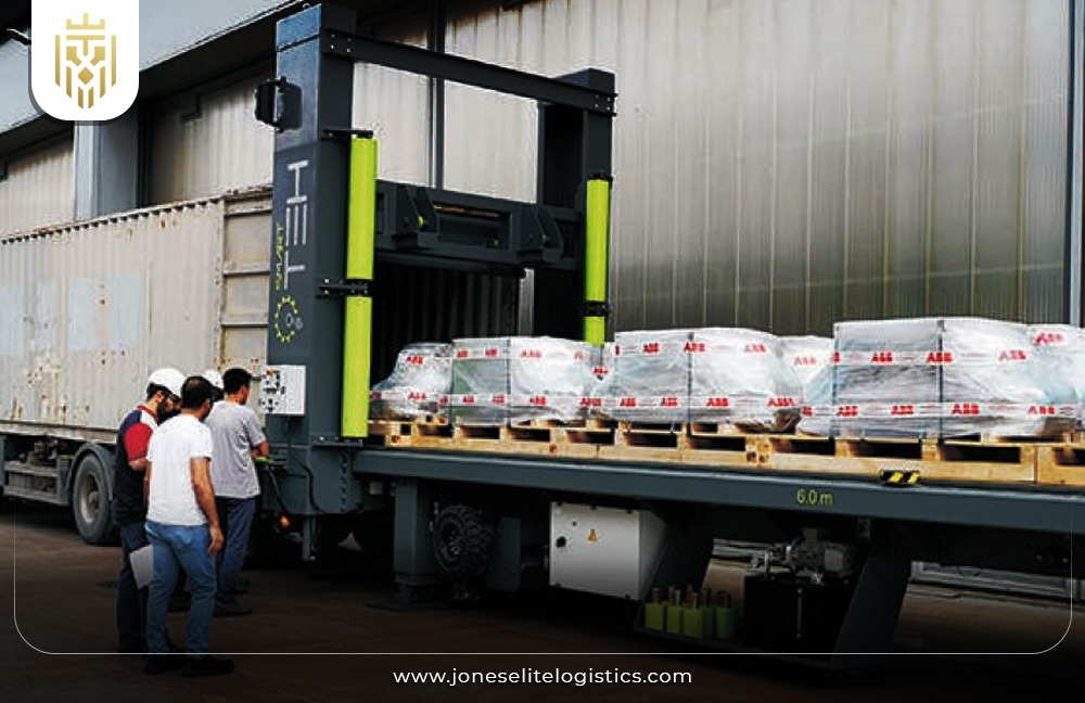 image of automated warehouses and loading into trucks | JEL