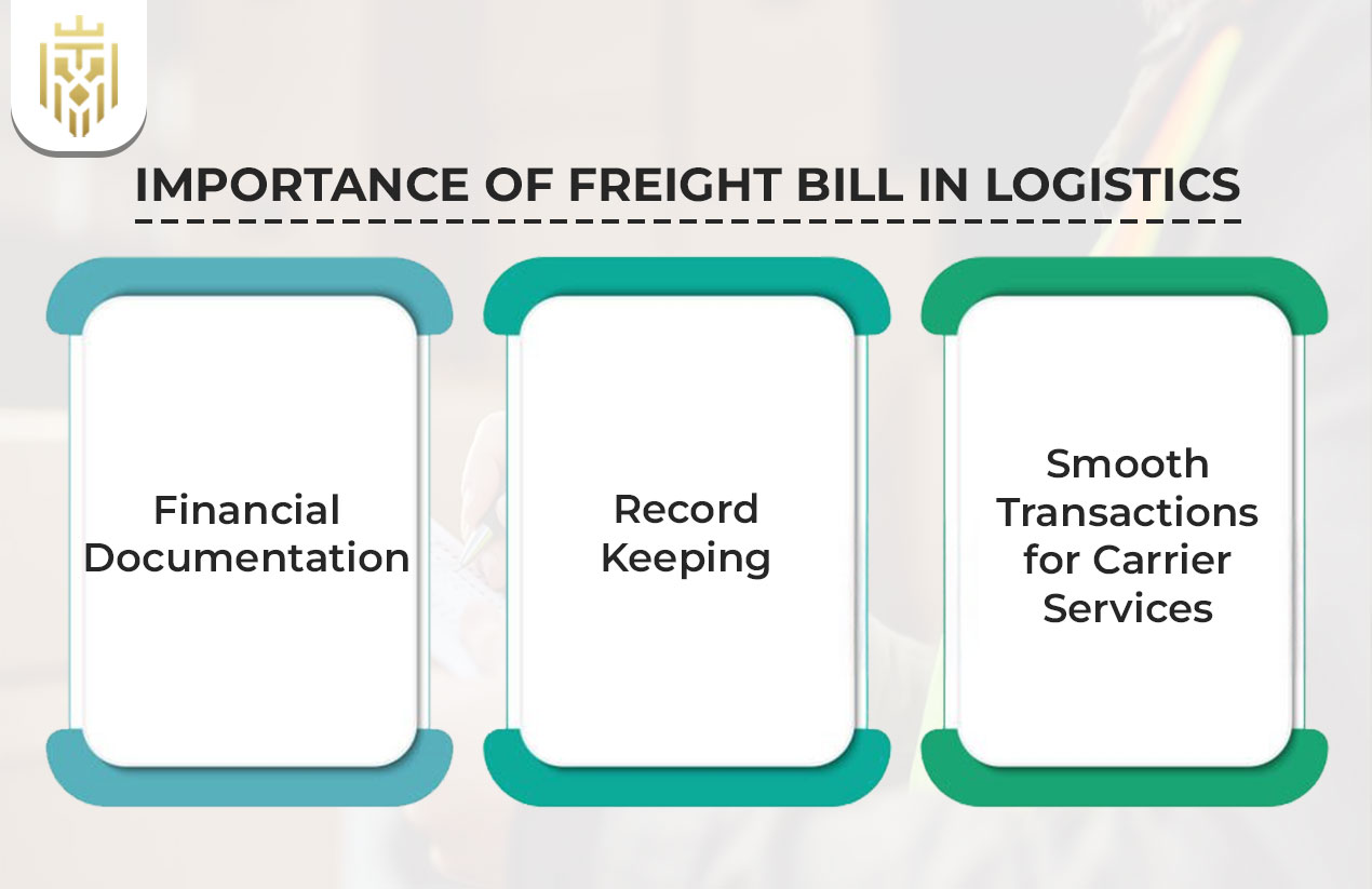 Importance of Freight Bill in Logistics